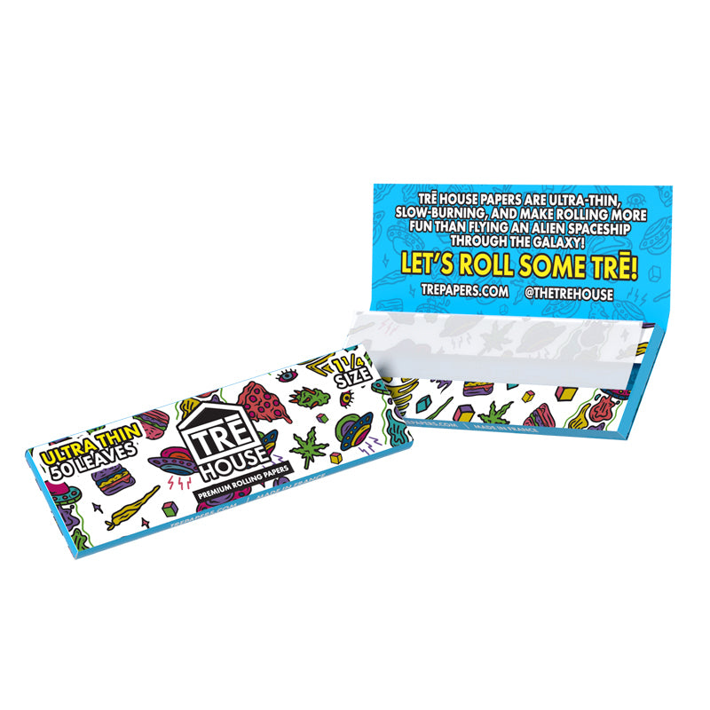 Rolling Papers 1¼" Ultra Thin 50ct 6-pack