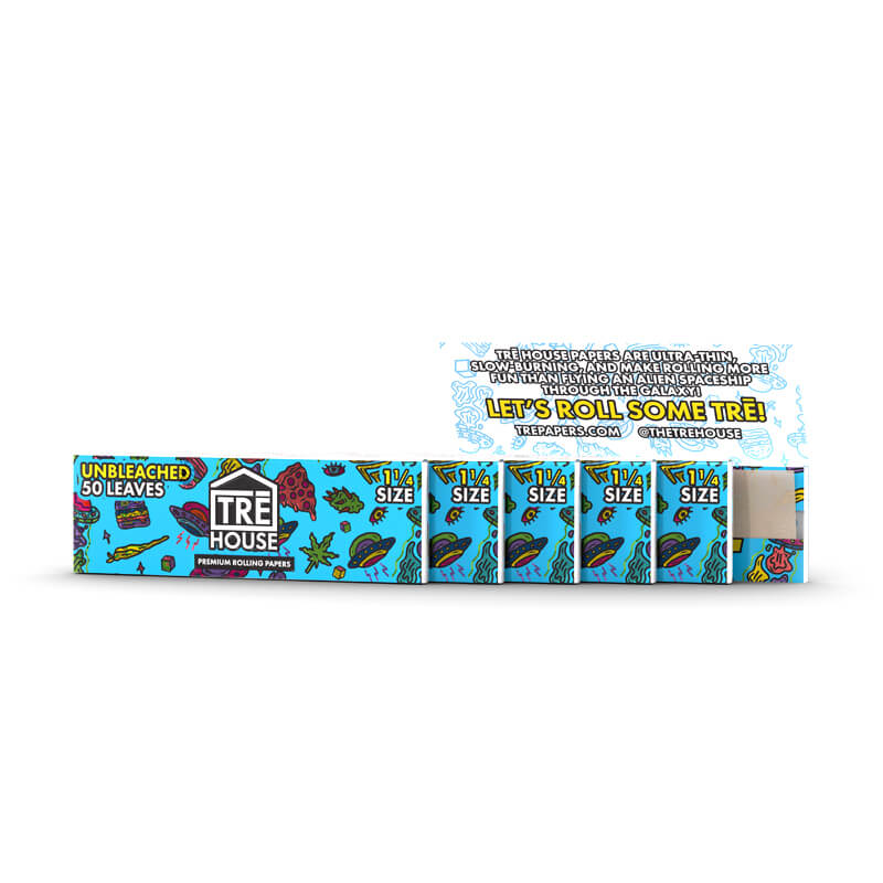 Rolling Papers 1¼" Ultra Thin 50ct 6-pack