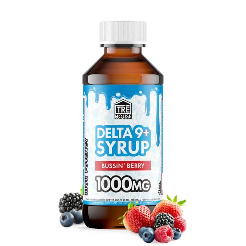 Delta 9 Syrup - Bussin’ Berry - 1000mg